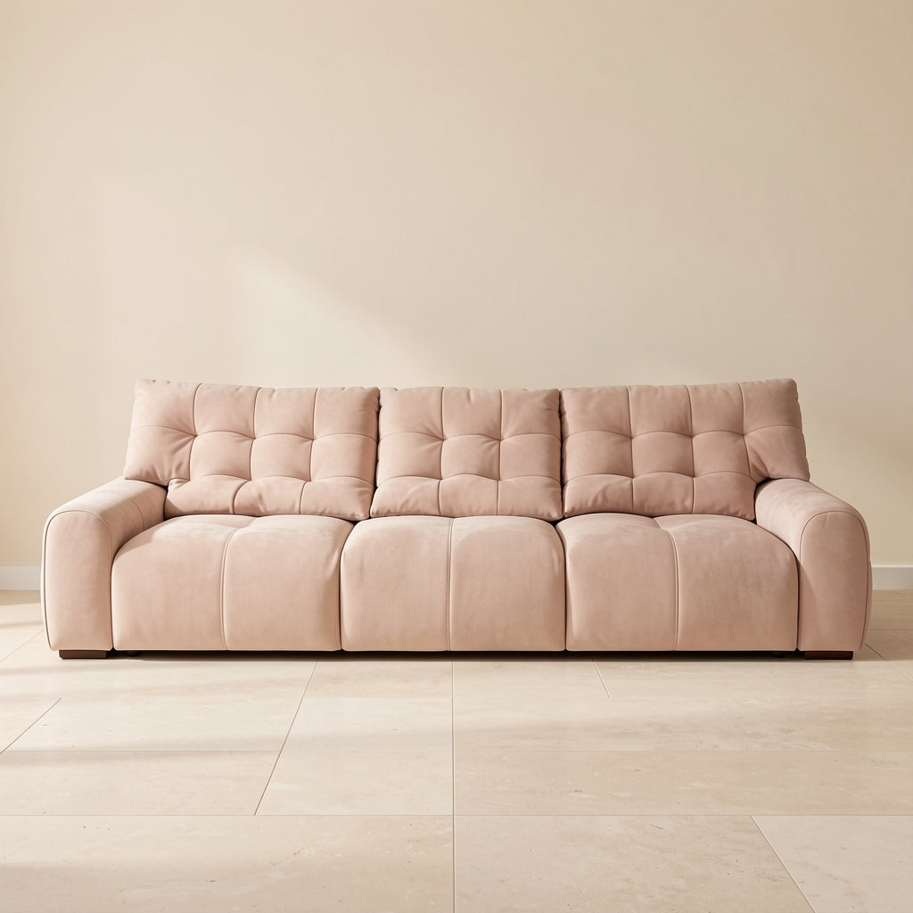 Pink Sofa in front