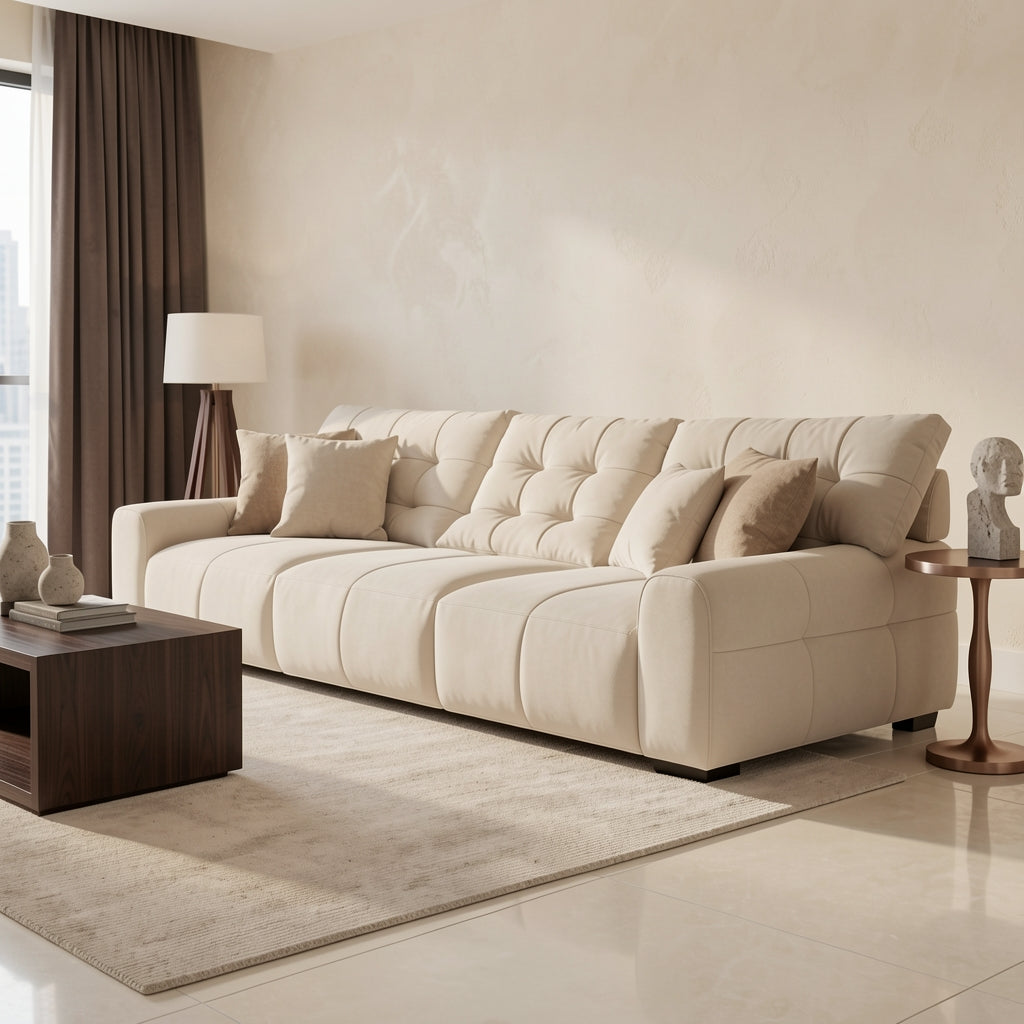 Pink Sofa in marble bronze