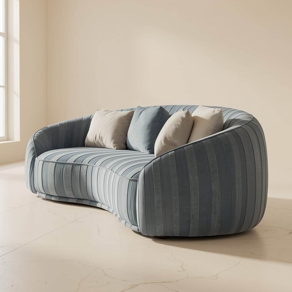 Striped Sofa in right