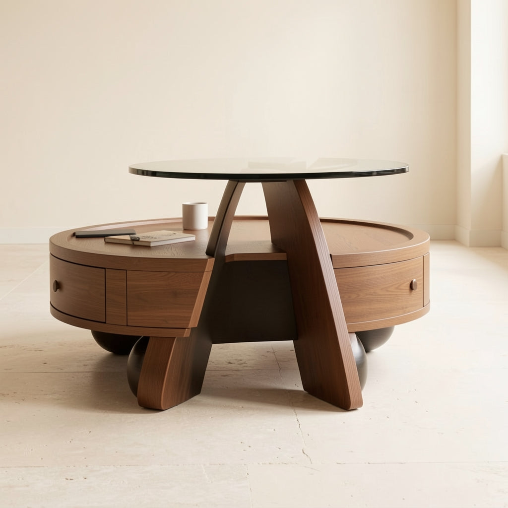 Round Coffee Table · Edition 8 in back