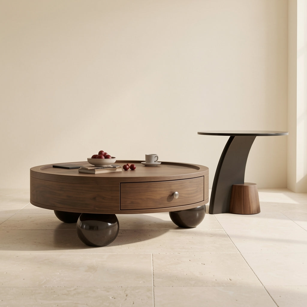 Round Coffee Table · Edition 8 in front