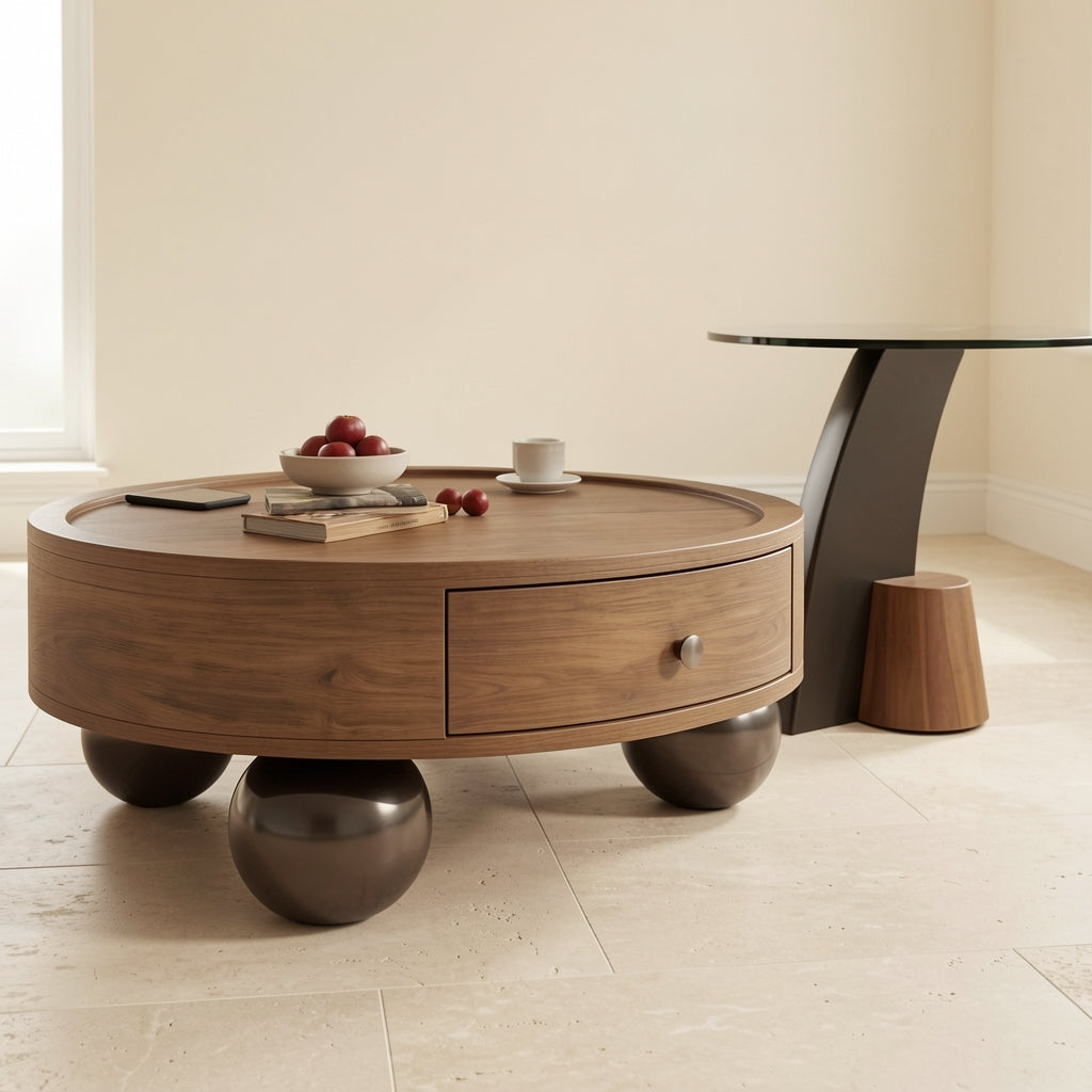 Round Coffee Table · Edition 8 in low