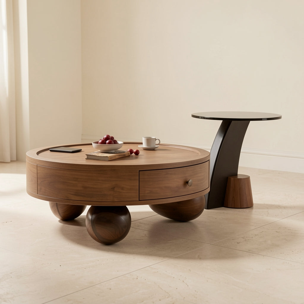 Round Coffee Table · Edition 8 in right