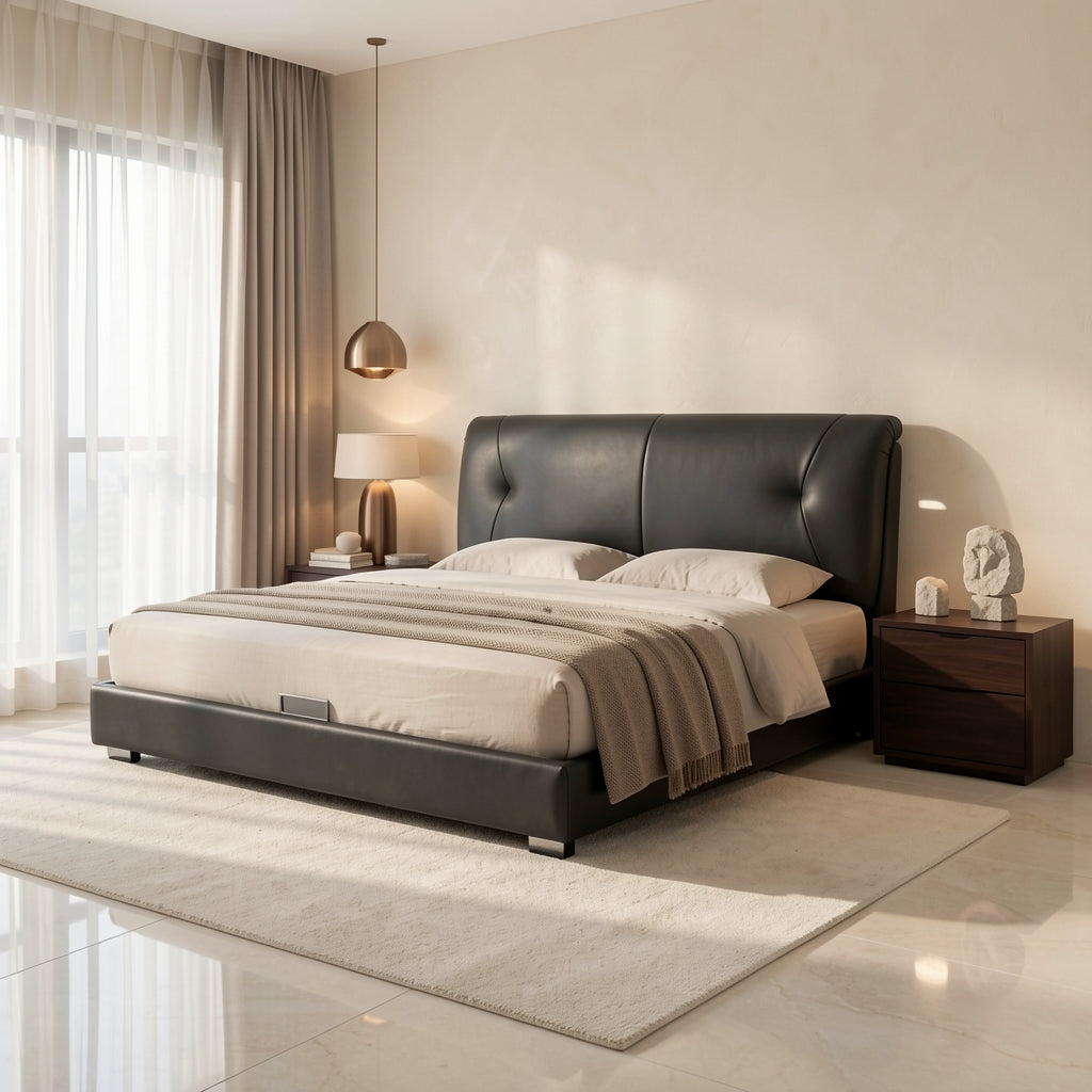 Black Bed · Edition 3 in marble bronze