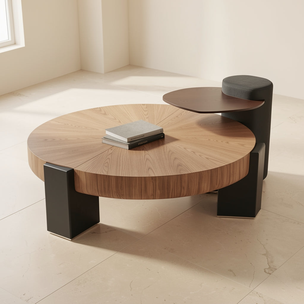 Round Coffee Table · Edition 10 in elevated