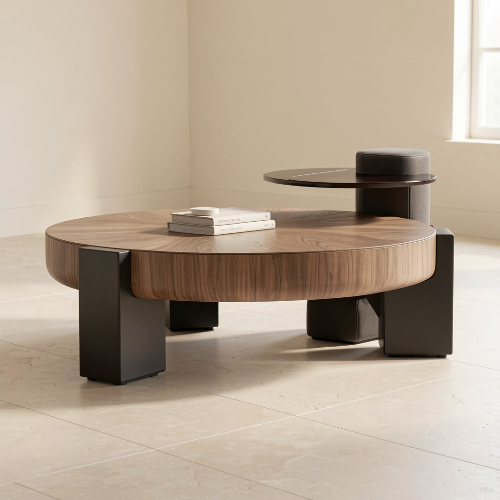 Round Coffee Table · Edition 10 in left