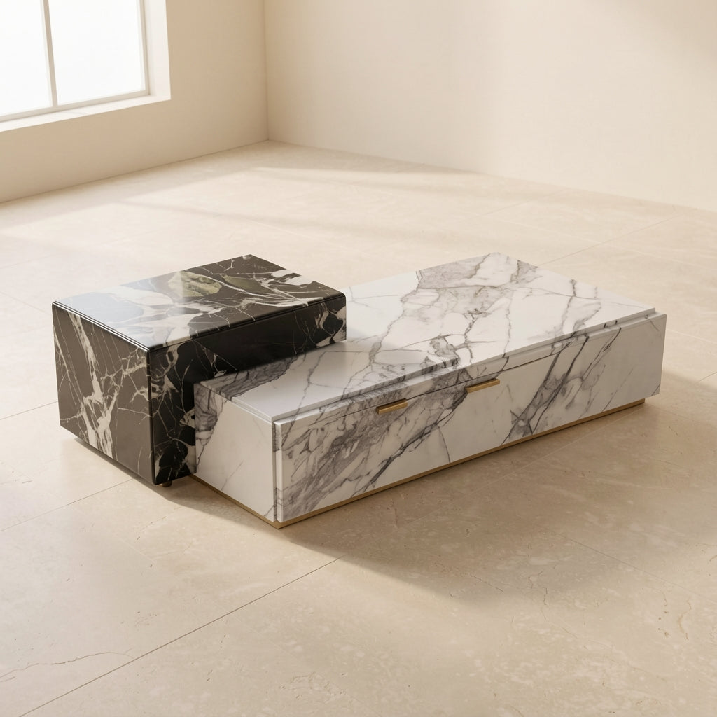 Rectangular Coffee Table · Edition 4 in elevated