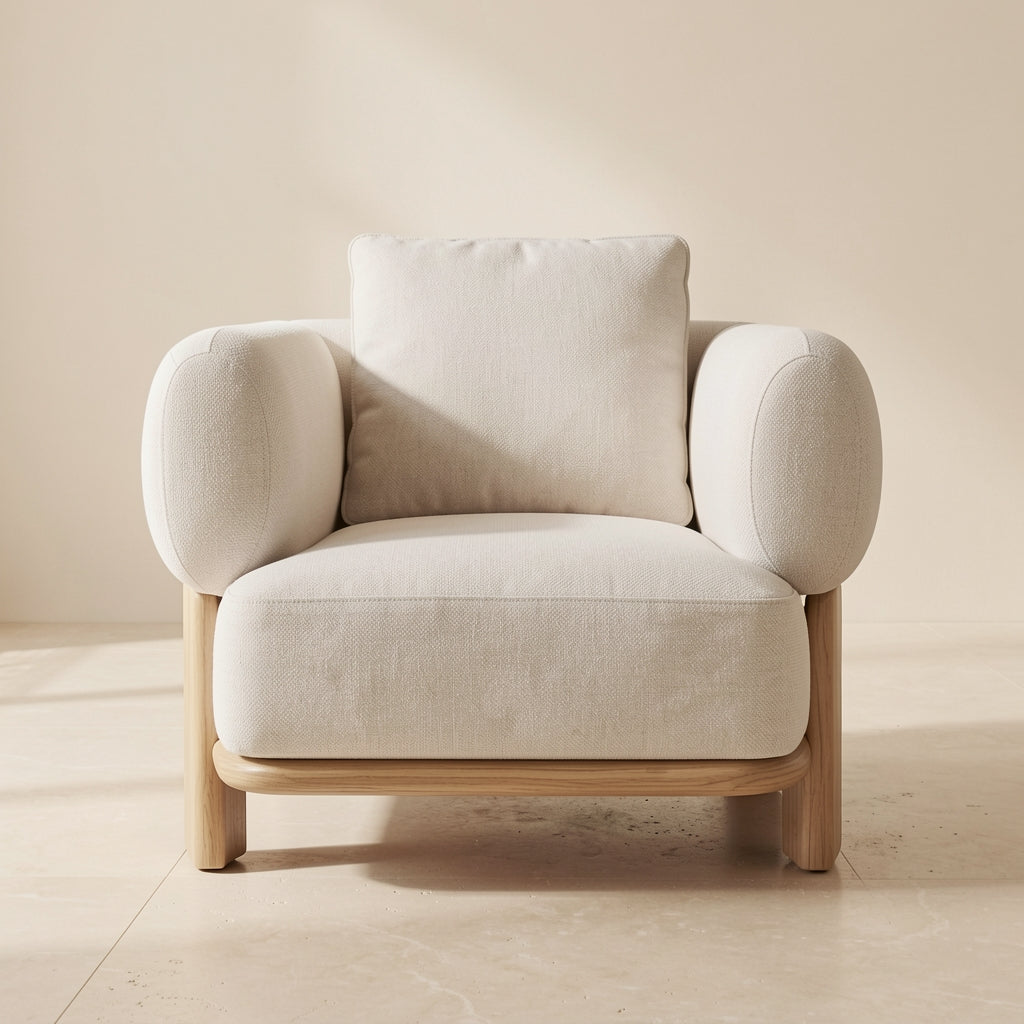 Modern Accent Chair in front